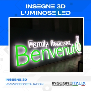 Insegne luminose Monza e Brianza