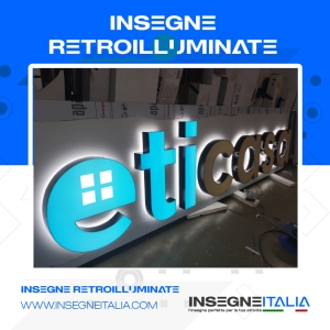 Insegne retroilluminate Cuneo