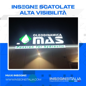 insegne per aziende led