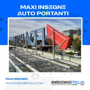 insegne led di grande formato