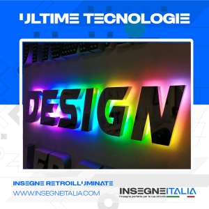 Insegne luminose led Bergamo