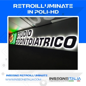 Insegne 3D retroilluminate Piacenza