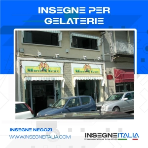 insegne luminose gelaterie