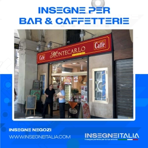 insegne luminose bar