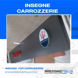 Insegne per carrozzerie