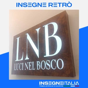 insegne antiche in stile Retrò a Torino e provincia