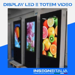 Display LED e Totem Video