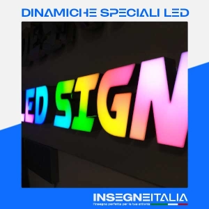 Insegne Dinamiche speciali a LED