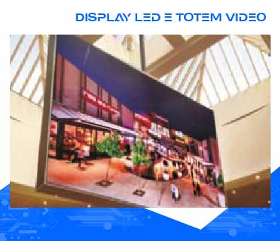 Display LED e Totem Video
